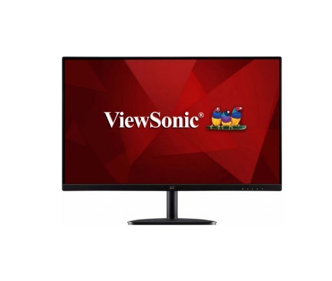 ViewSonic 24' Office Ultra Thin Bezel + SuperClear Ips, 2X Speakers, 4MS 75HZ, FHD 1080, Hdmi, Vga, 3.5 Audio, Multi-View, Eye Care. Vesa 75M, Monitor