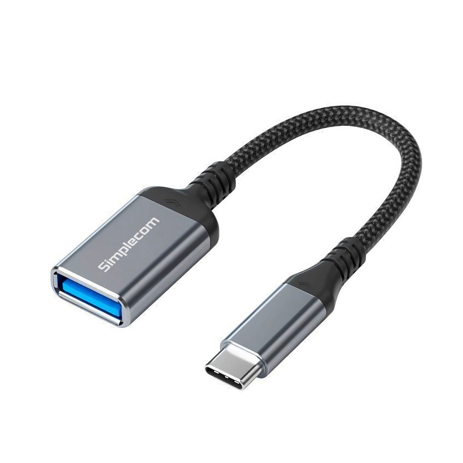 Simplecom Ca131 Usb-C Male To Usb-A Female Usb 3.0 Otg Adapter Cable