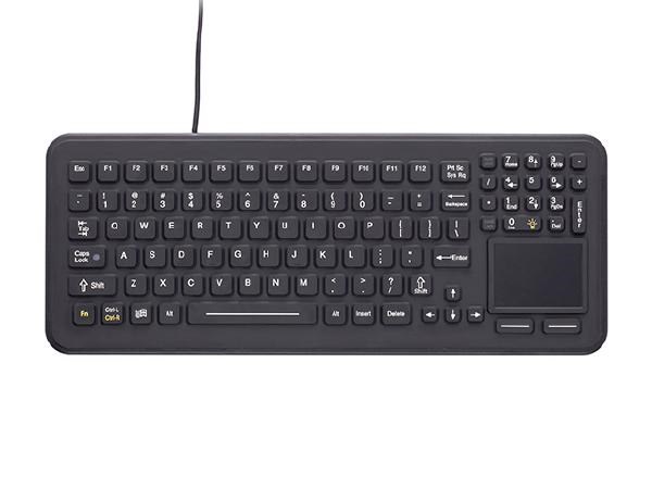 iKey SB-97-TP SkinnyBoard Rugged Sealed Keyboard With Touchpad