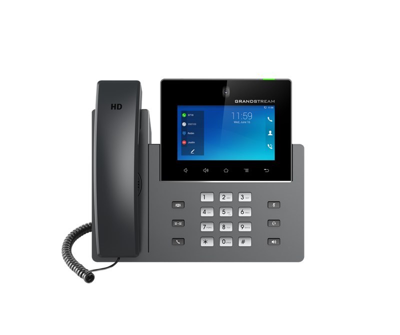 Grandstream GXV3350 16 Line Android Ip Phone, 1280 X 800 Colour HD Touch Screen, Dual Gig Ports, Bluetooth, WiFi, USb, Hdmi,