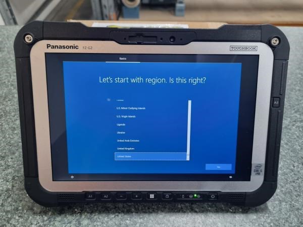 Panasonic Ex Demo- Panasonic Toughbook G2- Cannot Install Or Reinstall Windows Os On This Device And Cannot Access Any BIOs Related Functions. 6 Months Warranty
