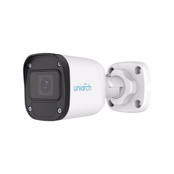 Uniarch by Uniview FullHD 1080p 2MP Weatherproof Mini Bullet IP Security Camera with a 2.8mm Fixed Lens