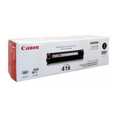 Canon CART416BK Original Laser Toner Cartridge - Black Pack