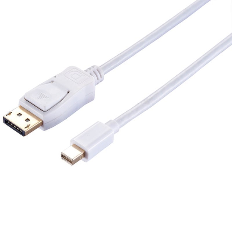 Blupeak MDDP02 2M Mini DisplayPort Male To DisplayPort Male Cable