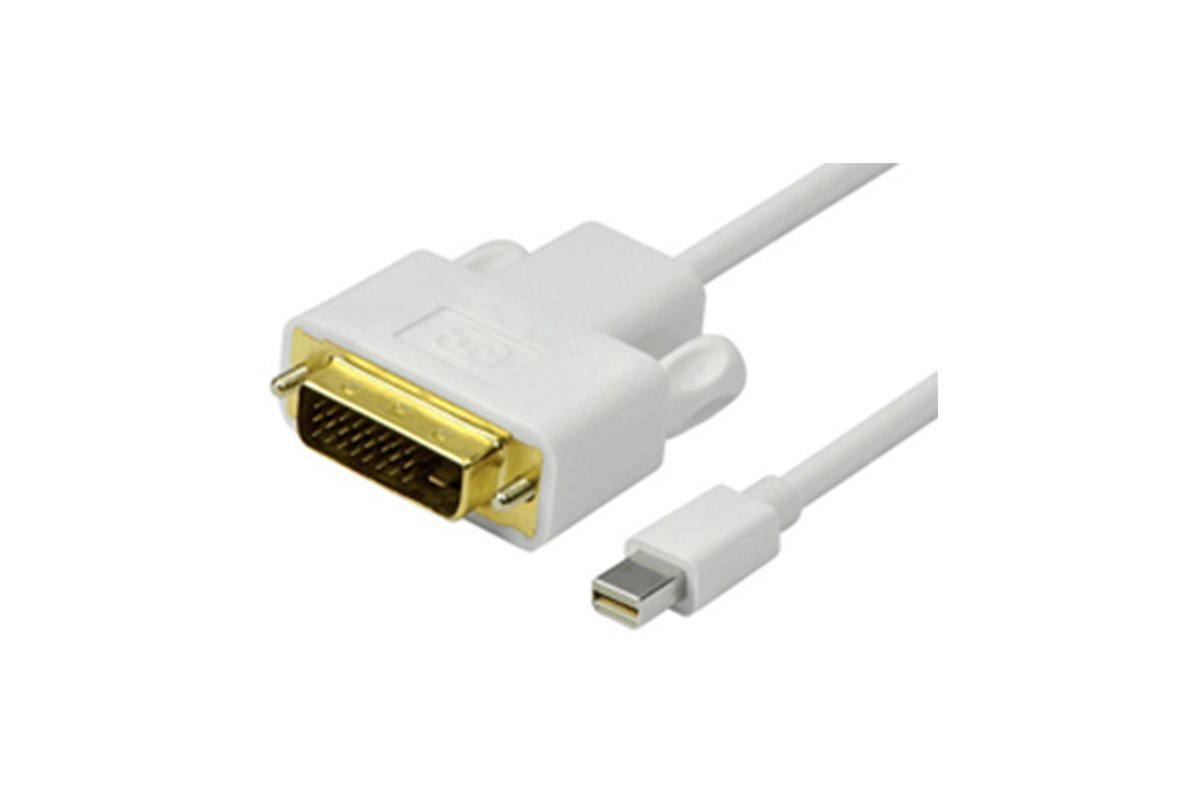 Comsol 1MTR Mini DisplayPort Male To Dvi-D Single Link Male Cable