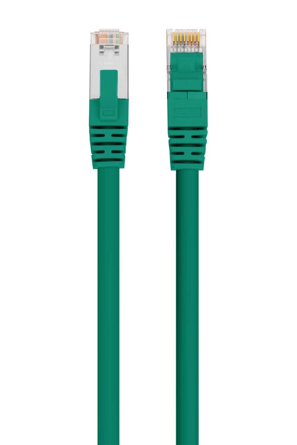 Comsol 1MTR 40GbE Cat 8 S/FTP Shielded Patch Cable LSZH - Green