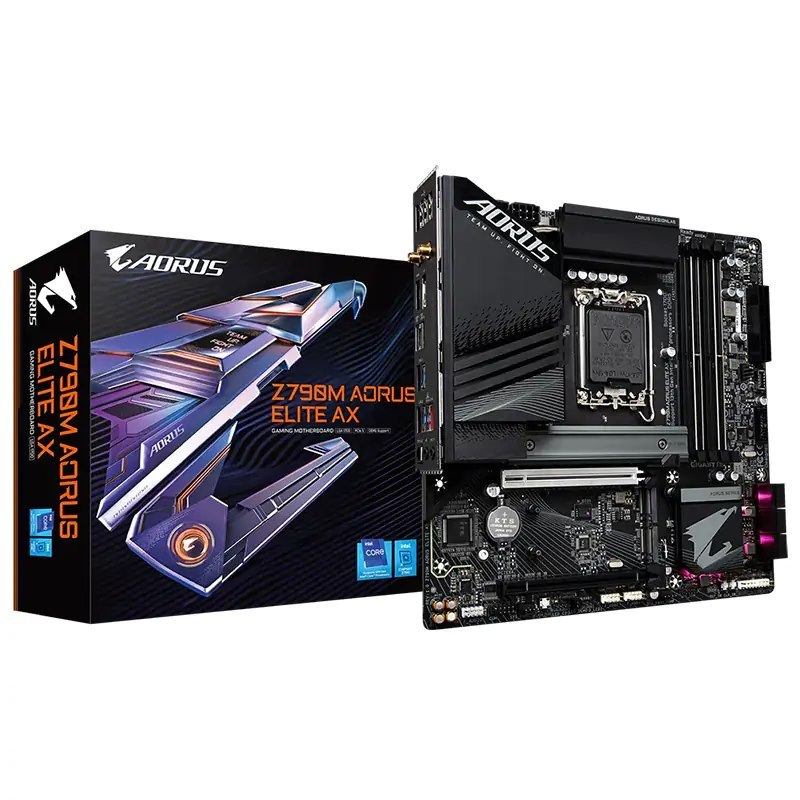 Gigabyte Ga-Z790m-Aorus-Elite-Ax, Intel Z790 Express Chipset Atx Motherboard