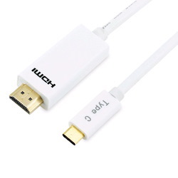 Astrotek 2M Usb 3.1 Type C (Usb-C) To Hdmi Adapter Converter Cable Male To Male For Apple Macbook Chromebook Samsung Galaxy S8+ ~Cb8w-Rc-3Usbhdmi-2