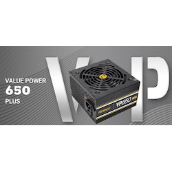 Antec VP650P Plus 650W Psu. 80+ Certified @ 85% Efficiency Ac 120V - 240V, Continuous Power, 120MM Silent Fan. 3 Years Warranty. Performance And Value