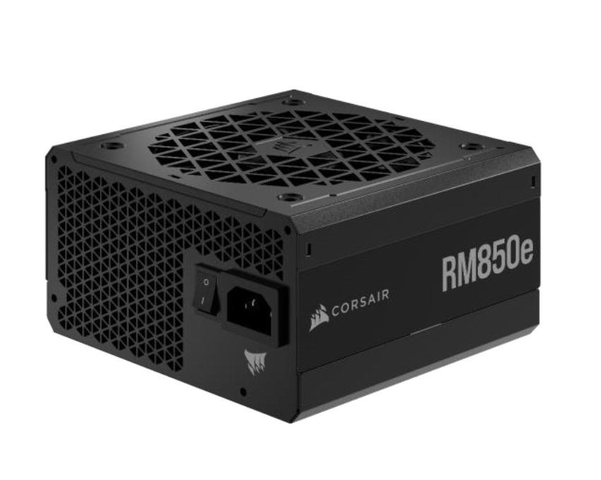 Corsair RM850e Fully Modular Low-Noise Atx Power Supply - Atx 3.0 & PCIe 5.0 Compliant - 105°C-Rated Capacitors - 80 Plus Gold Psu