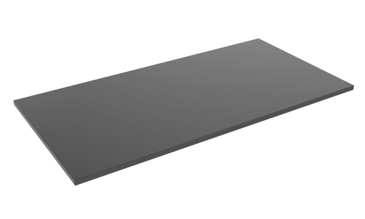 Brateck Particle Board Desk Board 1800X750MM Compatible With Sit-Stand Desk Frame - Black