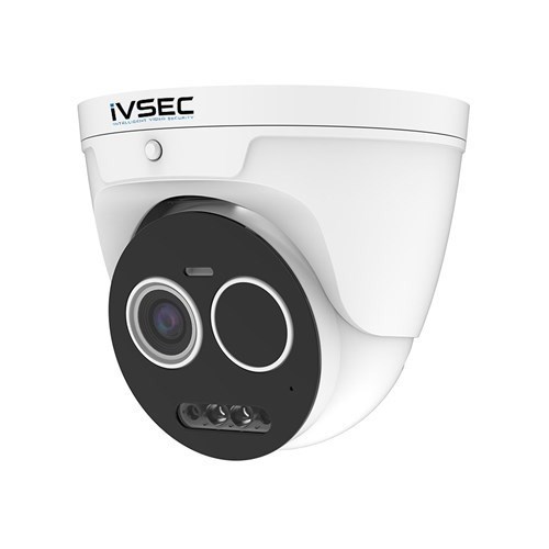 Ivsec Thermal Turret Ip Camera, 5MP, 3.2MM Fixed Lens , 25FPS, Bi-Spectrum, Adv Det