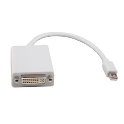 8WARE 20 cm DisplayPort/DVI Video Cable for Video Device, Projector, Notebook, Monitor