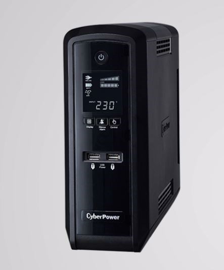 CyberPower PFC Sinewave Series 1500Va/900W (10A) Tower Ups With LCD And 6 X Au Outlets -(CP1500EPFCLCDa-AU)- 2 Years Adv. Replacement & Incl. Int. Batteries