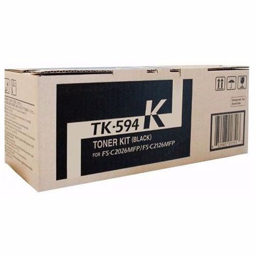 Kyocera TK-594K Original Laser Toner Cartridge - Black Pack