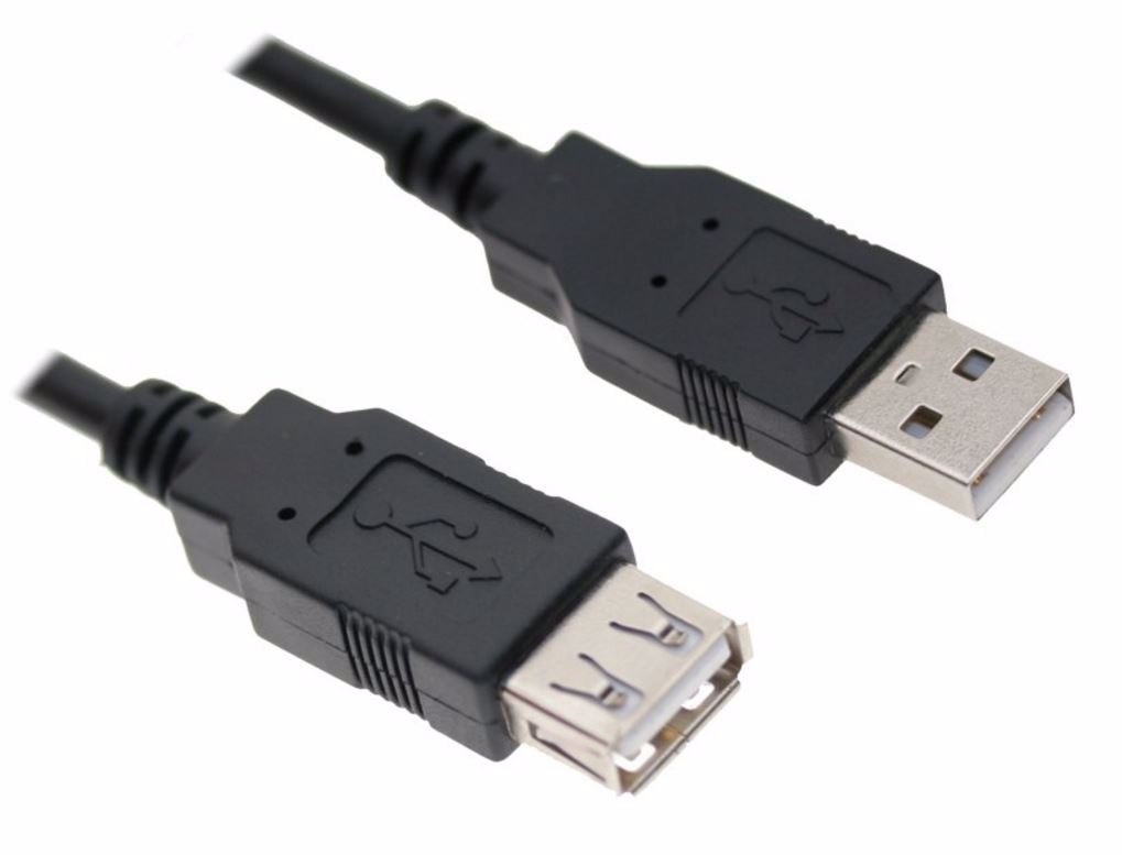 Astrotek Usb 2.0 Extension Cable 30CM - Type A Male To Type A Female Transparent Colour RoHS ~Cbat-Usb2-Aa-1.8M