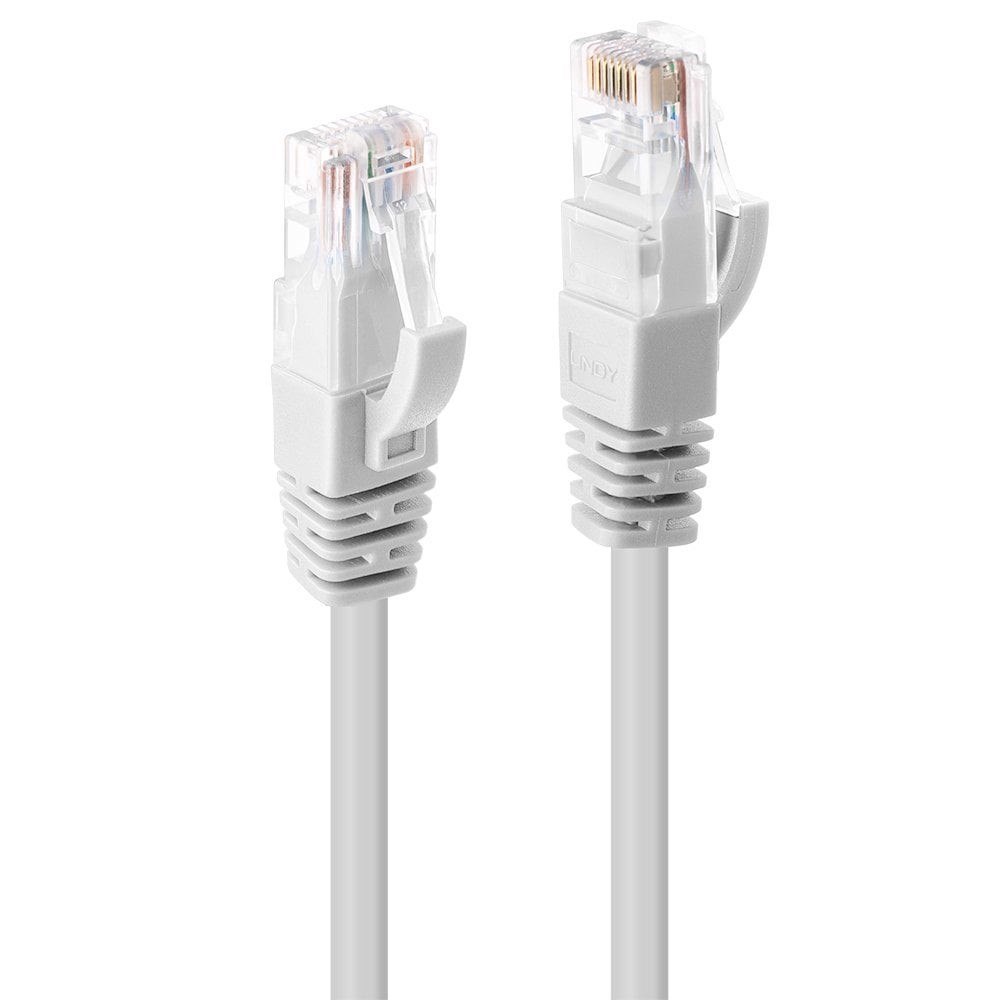 2m CAT6 U/UTP Gigabit Network Cable, White