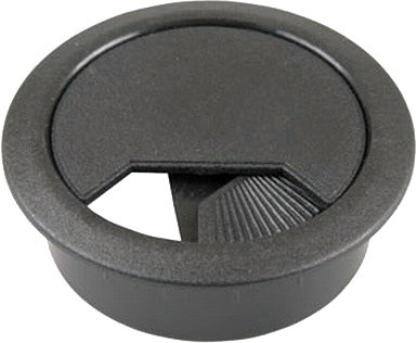 RP Group Desk Grommet Round 60MM Black