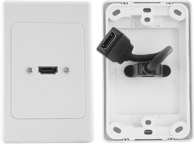 RP Group Hdmi® Wall Plate With Dongle