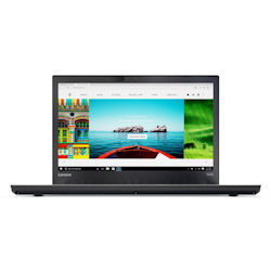 Lenovo ThinkPad T470 i5-7200U, 8 GB, 256GB, W10Pro (14") Notebook - bundle with staging and installation