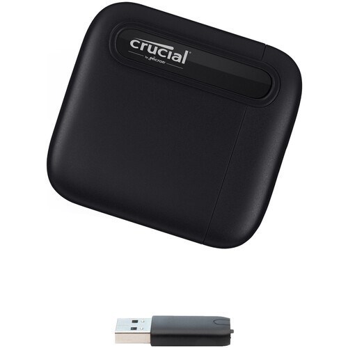 Crucial X6 500GB Portable SSD Usb 3.2 Gen 2 Usb-C