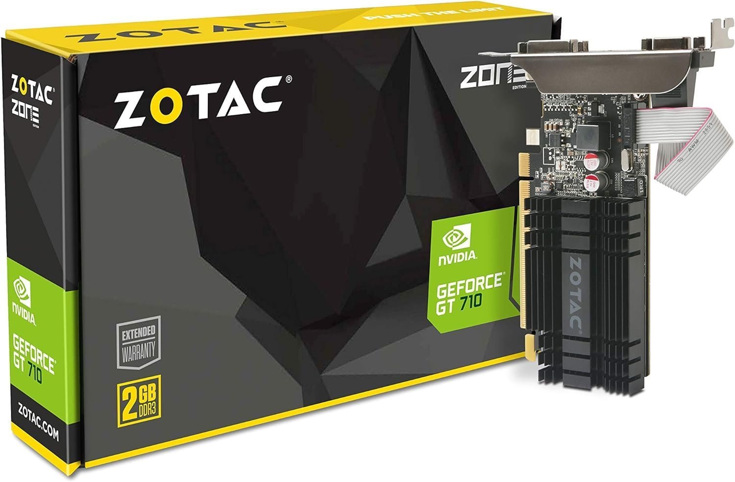 Zotac GeForce GT710 2GB DDR3 Vga/Dvi/Hdmi PCIe LP