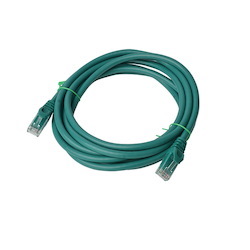 8Ware Cat 6A Utp Ethernet Cable, Snagless  - 3M Green