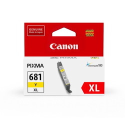 Canon Original High Yield Inkjet Ink Cartridge - Yellow Pack