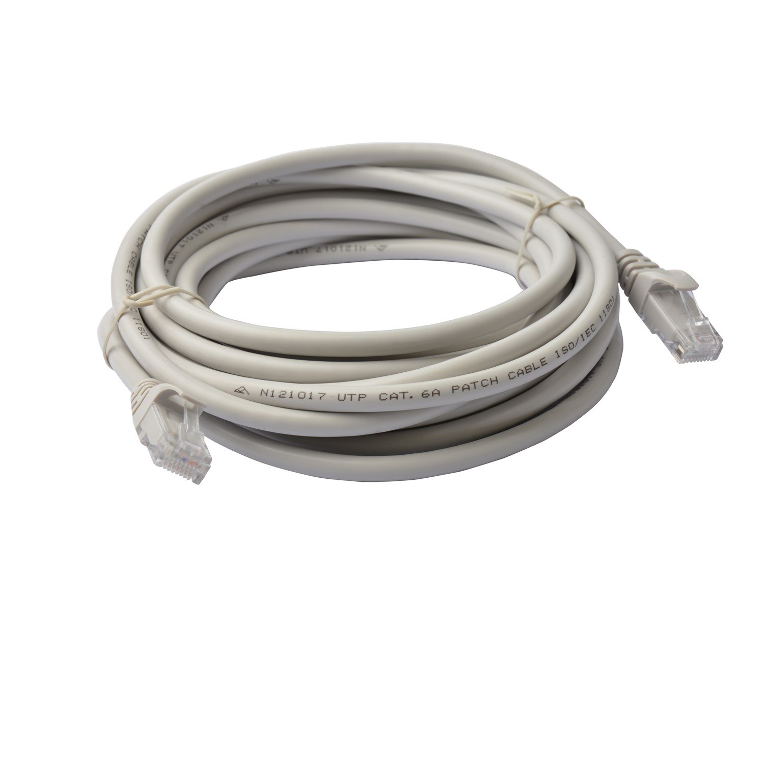 8Ware Cat 6A Utp Ethernet Cable, Snagless&#160; - 5M Grey