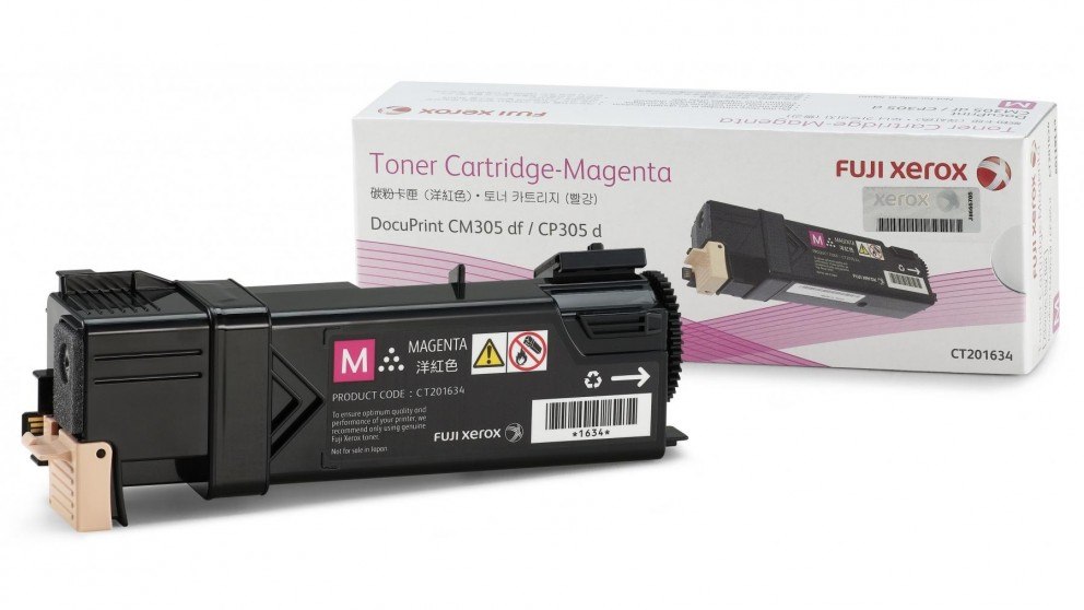 Fuji Xerox CT201634 Original Laser Toner Cartridge - Magenta Pack