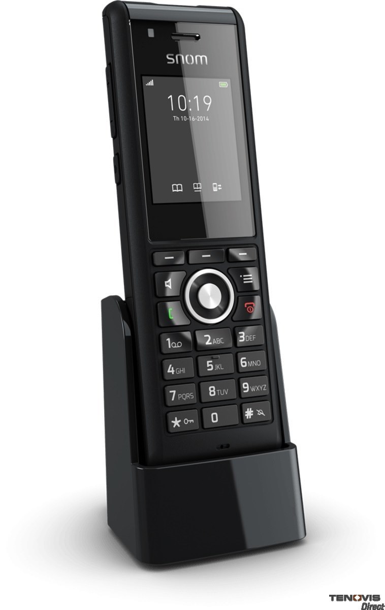 Snom M85 Industrial Dect Handset, Wideband HD Audio Quality, Bluetooth Compadibility, TalkTime Up To 12 Hours