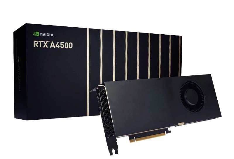 Leadtek Quadro Rtxa4500 Work Station Graphic Card Pcie 20GB GDDR6