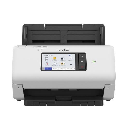 Brother Advanced Document Scanner (40PPM) Network Scanner, W/ 10.9CM Touchscreen LCD & WiFi (2.4G)