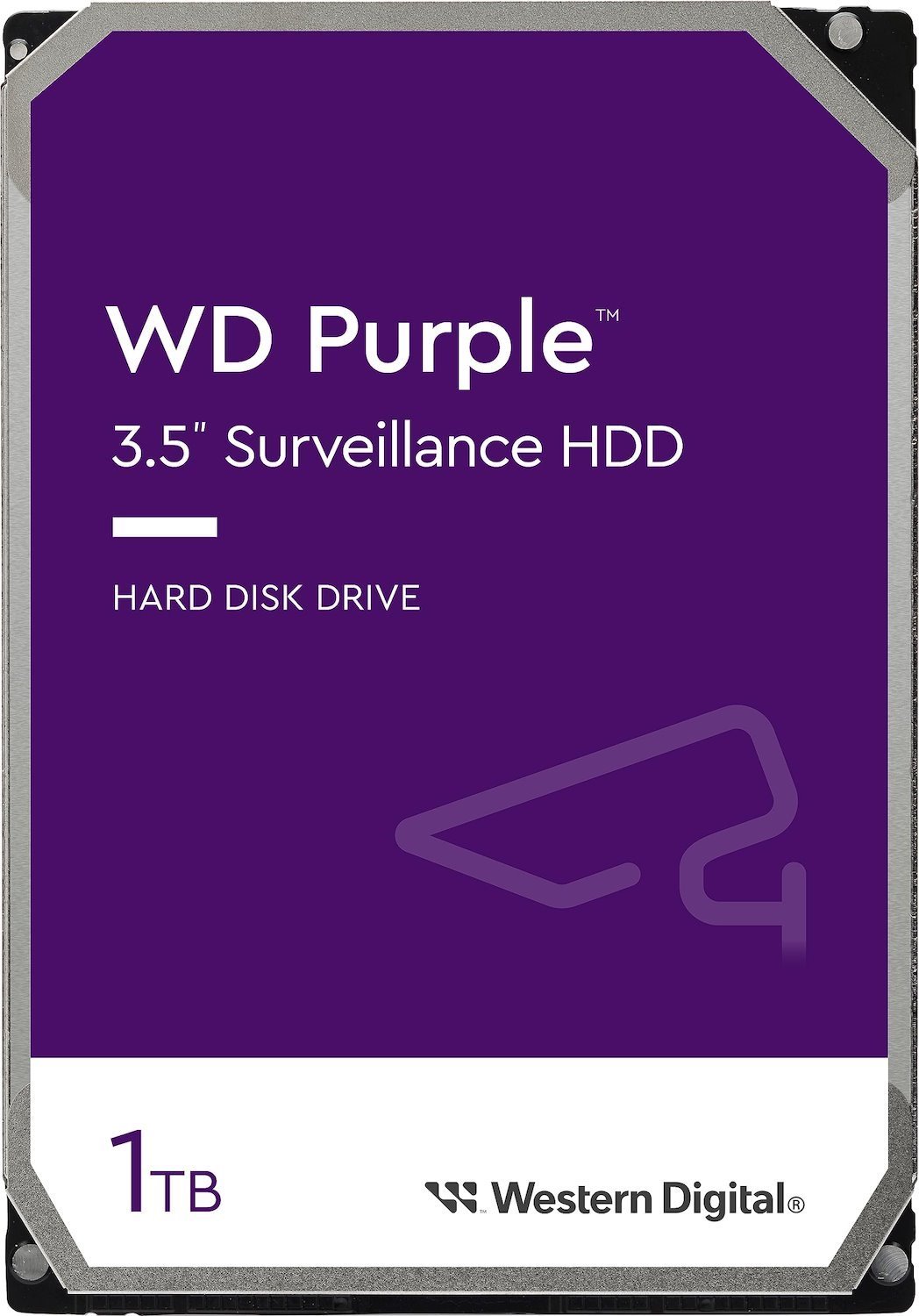 Western Digital 1TB WD Purple Surveillance Internal Hard Drive HDD - Sata 6 GB/S, 64 MB Cache, 3.5"