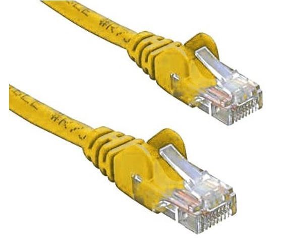 8Ware CAT5e Cable 5M - Yellow Color Premium RJ45 Ethernet Network Lan Utp Patch Cord 26Awg Cu Jacket