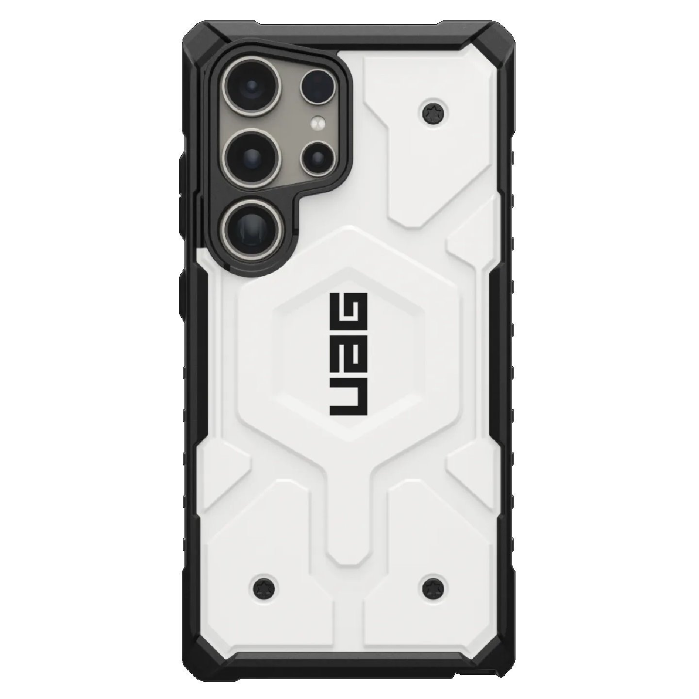 Uag Pathfinder Pro Magnetic Samsung Galaxy S24 Ultra 5G (6.8') Case - White (214424114141), 18FT. Drop Protection (5.4M), Raised Screen Surround