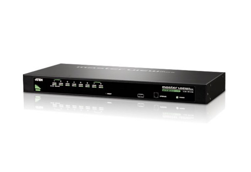 Aten 8 Port Rackmount Usb-Ps/2 Vga KVM Switch With Osd