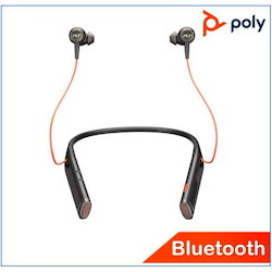 Polycom Plantronics/Poly Voyager B6200 Uc Headset, Bluetooth, Anc, Vibration Signals Calls/Alerts, Premium Hi-Fi Stereo, SoundGuard, Upto 16 HRS Listen,9 HRS