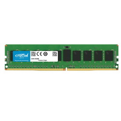 Micron Crucial 64GB DDR4 Ecc Reg Memory, PC4-21300, 2666MHz, QRx4, 288Pin, Life WTY