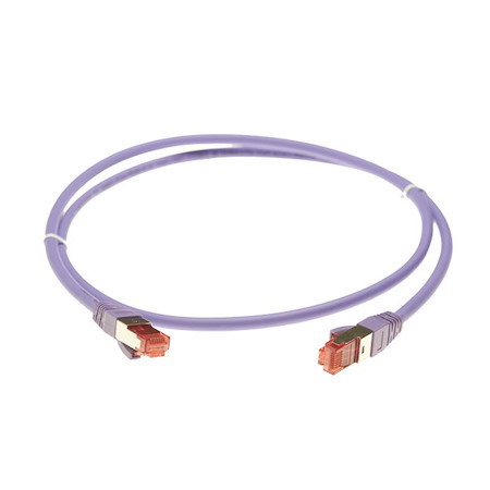 4Cabling 20M Cat 6A S/FTP LSZH Ethernet Network Cable. Purple