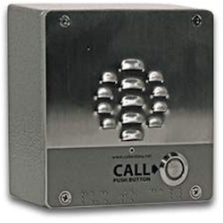 CyberData Single Button VoIP Intercom/Access Controller PoE Powered With Ip64 Rated Steel Case