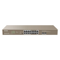 Tenda (Teg1118p-16-250W) 16Ge + 2SFP Ethernet Switch With 16-Port PoE+