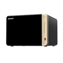 Qnap 6-Bay Nas(No Disk) Celero N QC 2.9GHz, 8GB, 2.5GbE(2), M.2(2), PCIe, 3YR WTY