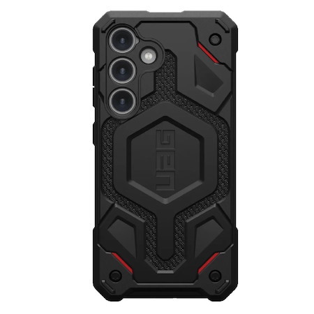 Uag Monarch Pro Magnetic Kevlar Samsung Galaxy S24 5G (6.2') Case - Black (214412113940), 25 FT. Drop Protection (7.6M), Multiple Layers,Tactical Grip