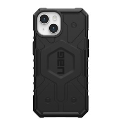 Uag Pathfinder Magsafe Apple iPhone 15 (6.1') Case - Black (114291114040), 18 FT. Drop Protection (5.4M), Tactical Grip, Raised Screen Surround