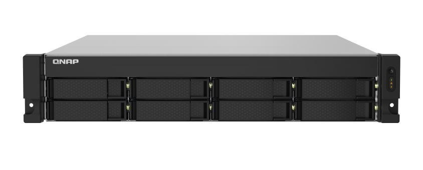 Qnap Ts-832Pxu-Rp-4G 8-Bay 2U Rackmount Nas Cortex-A57 Quad-Core 1.7GHz Cpu, 4GB DDR4 Udimm Ram (Max 16GB), Sata 6Gb/s, Redundant PSU,3y WTY (No Rail Incl)