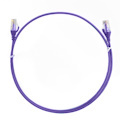 4Cabling 0.5M Cat 6 Ultra Thin LSZH Ethernet Network Cable: Purple