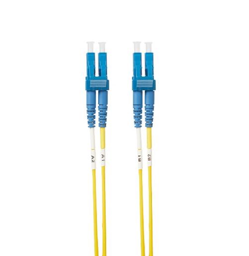 4Cabling 2M LC-LC Os1 / Os2 Singlemode Fibre Optic Cable: Yellow