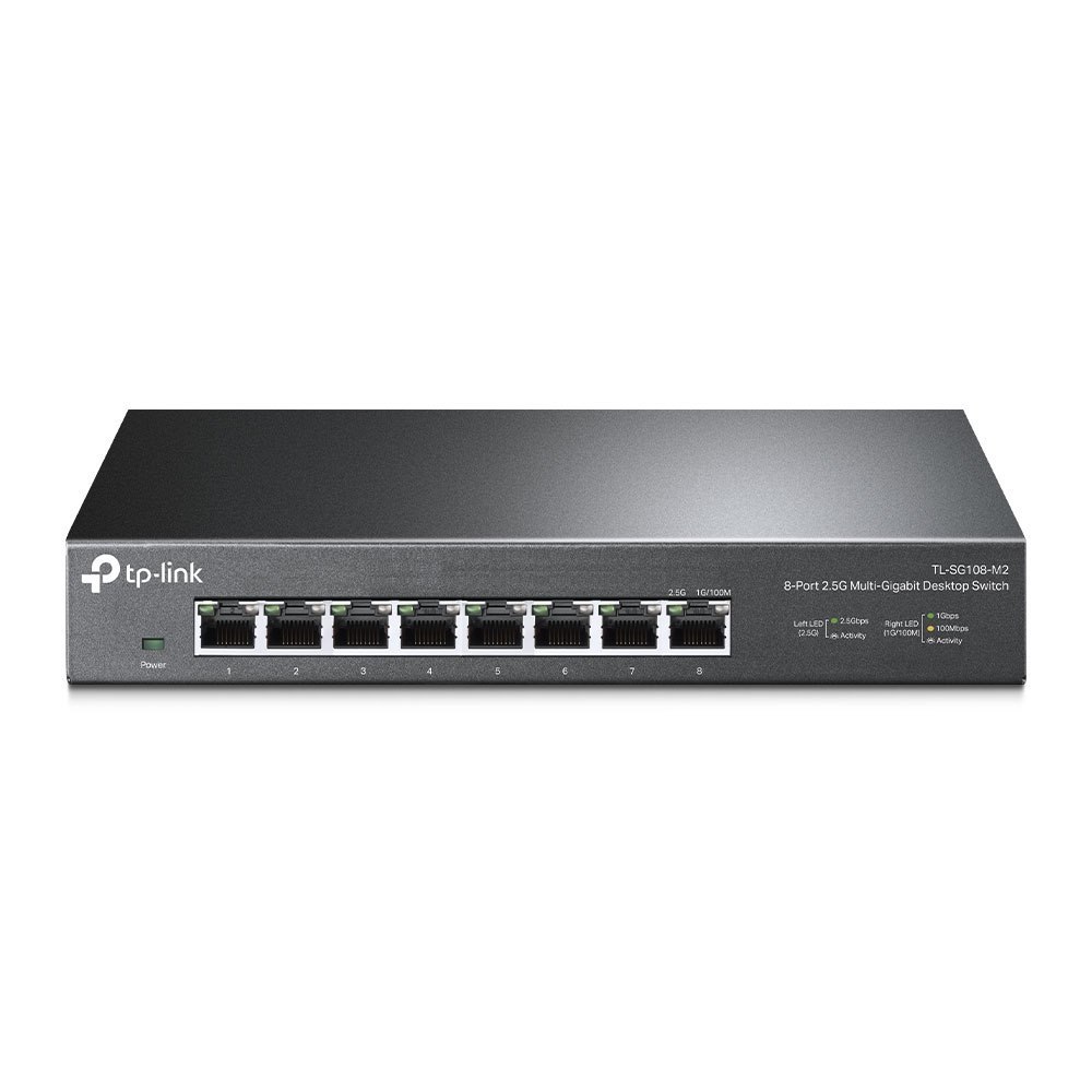 TP-Link TL-SG108-M2 | 8 Port 2.5G Multi-Gigabit Desktop Switch