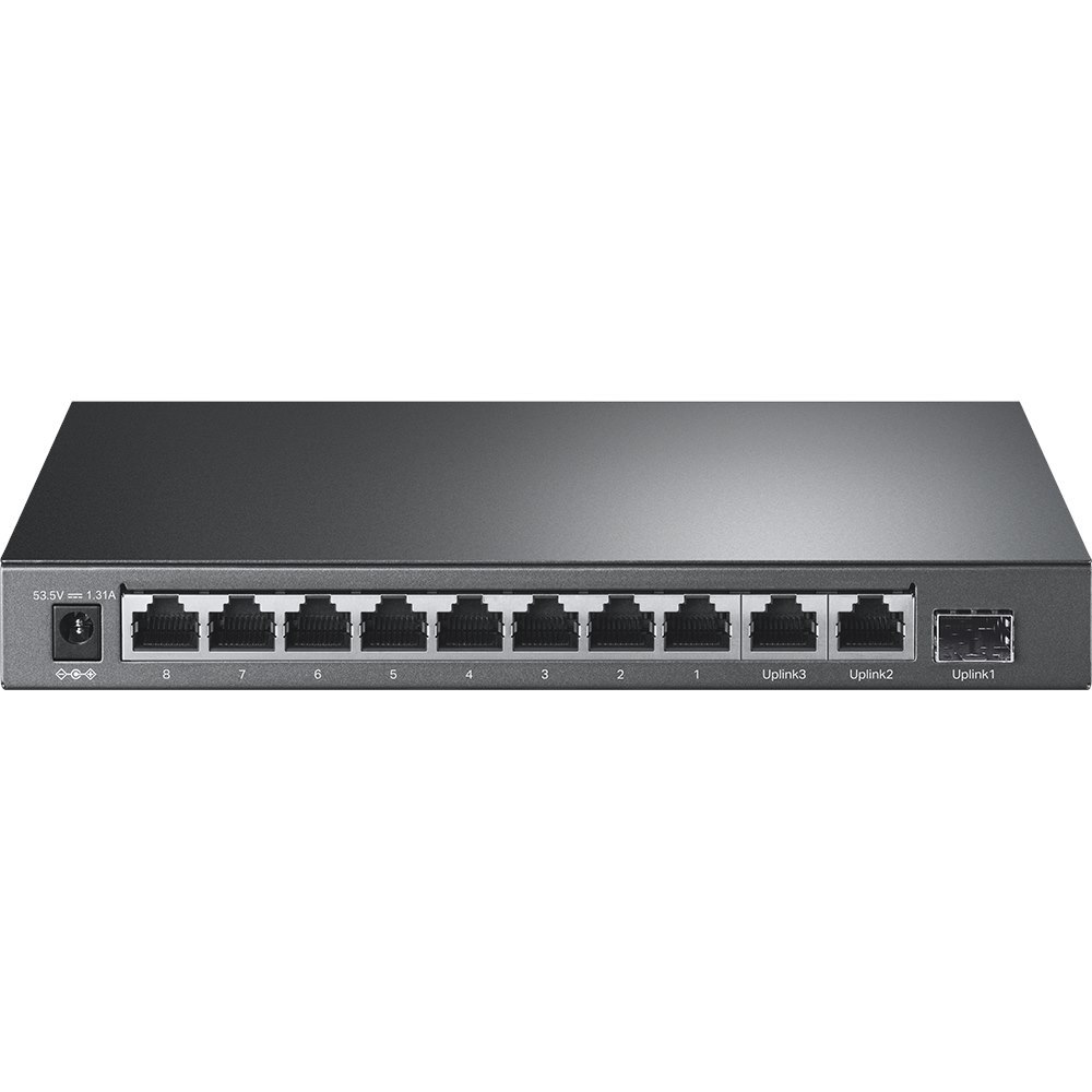 TP-Link TL-SL1311P | 8 Port 10/100Mbps + 3 Port Gigabit Desktop Switch With 8 Port PoE+